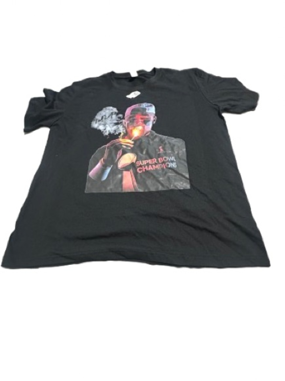 Black Graphic 'Super Bowl Champions' Tee